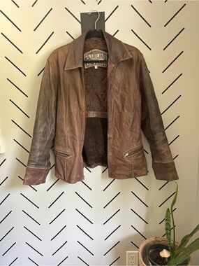 Vintage super soft leather jacket